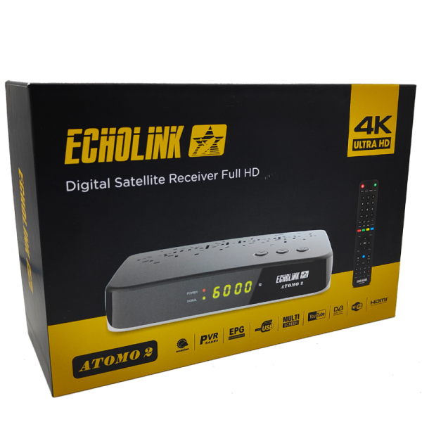 RECEPTEUR ECHOLINK ATOMO 2 4K UHD