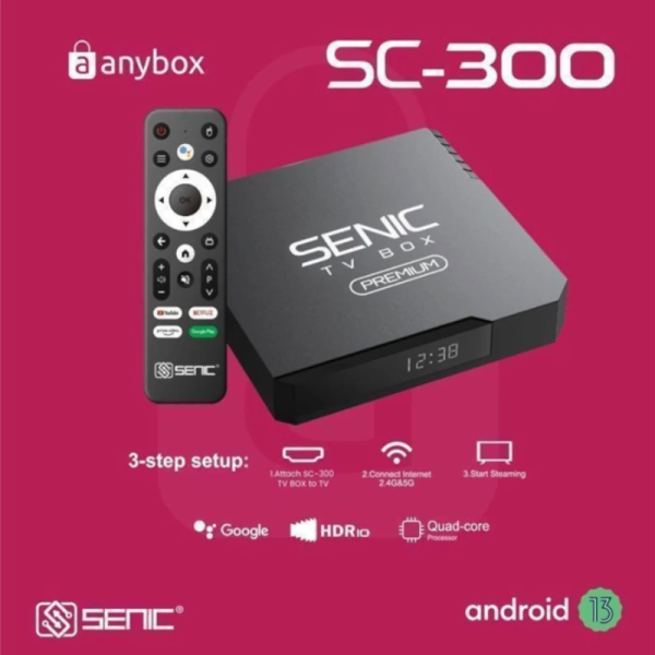 SENIC SC-300+ SMART TV BOX