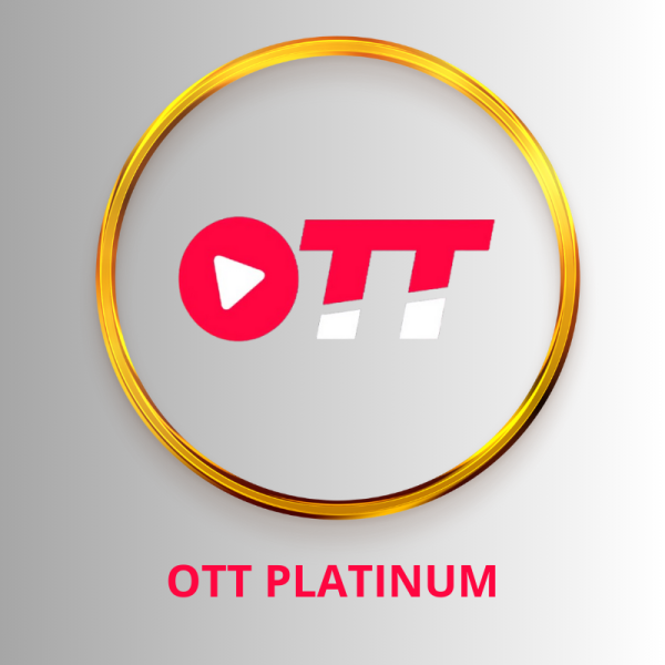 ABONNEMENT OTT PLATINUM | IPTV PREMIUM HD/4K 12 MOIS